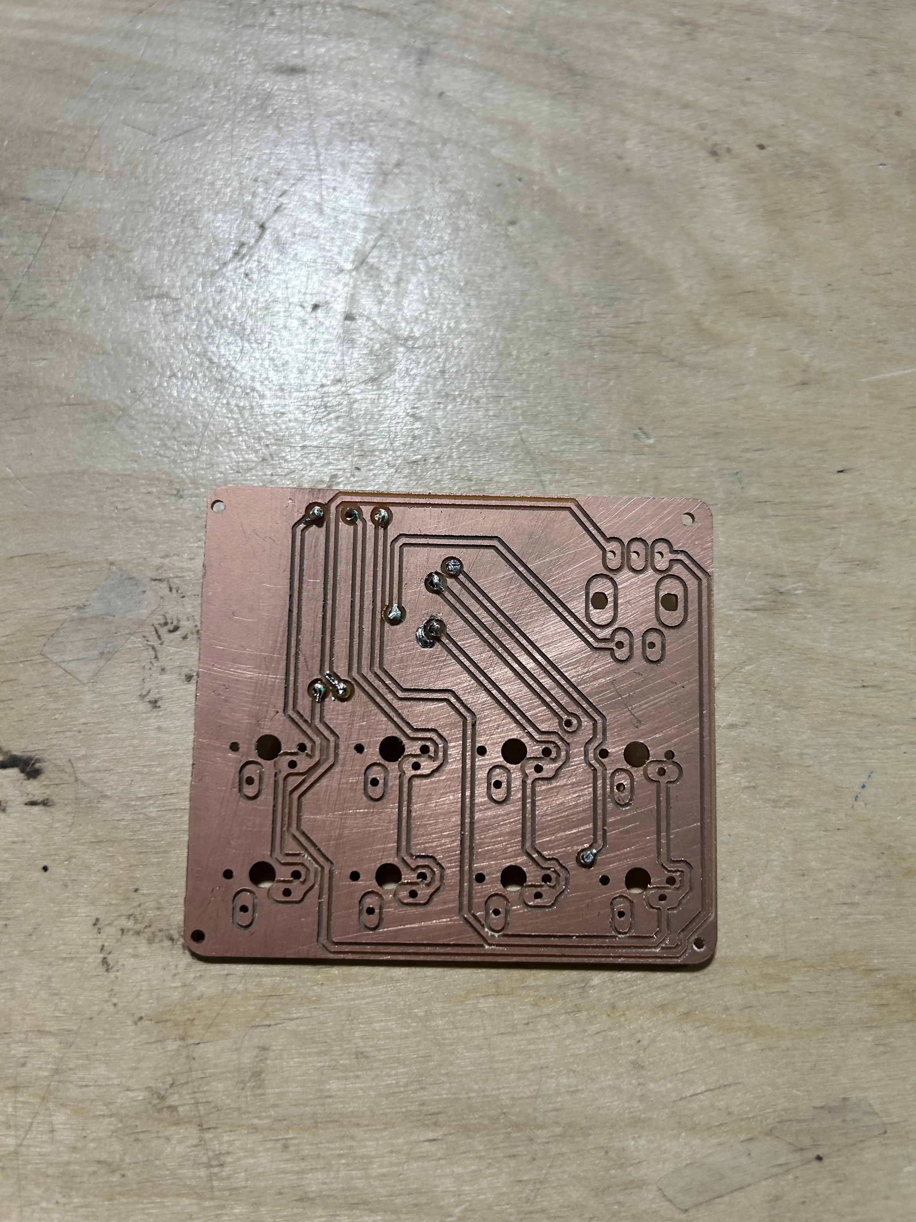 pcb vias solder