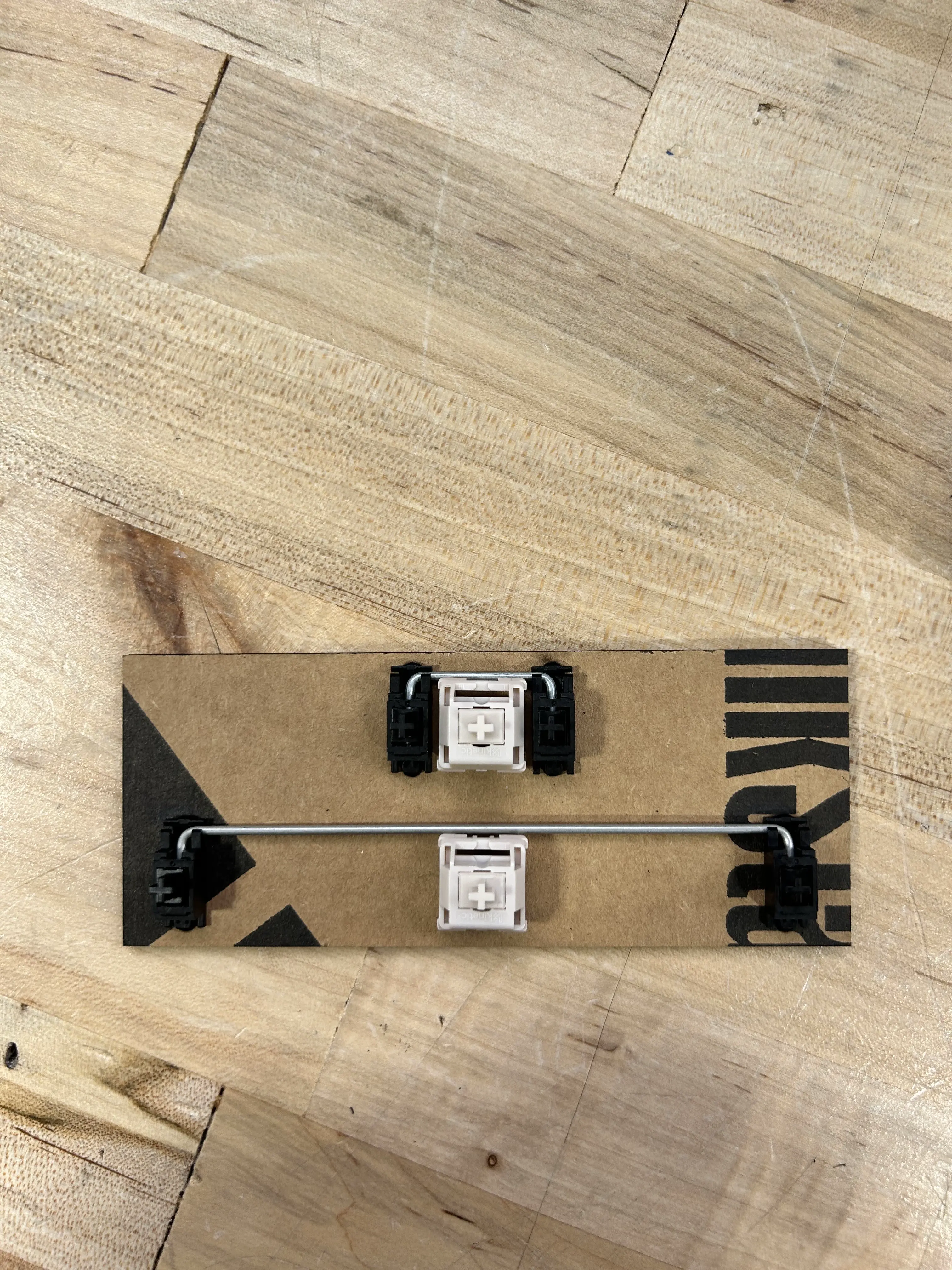 stabilizer cardboard test 1