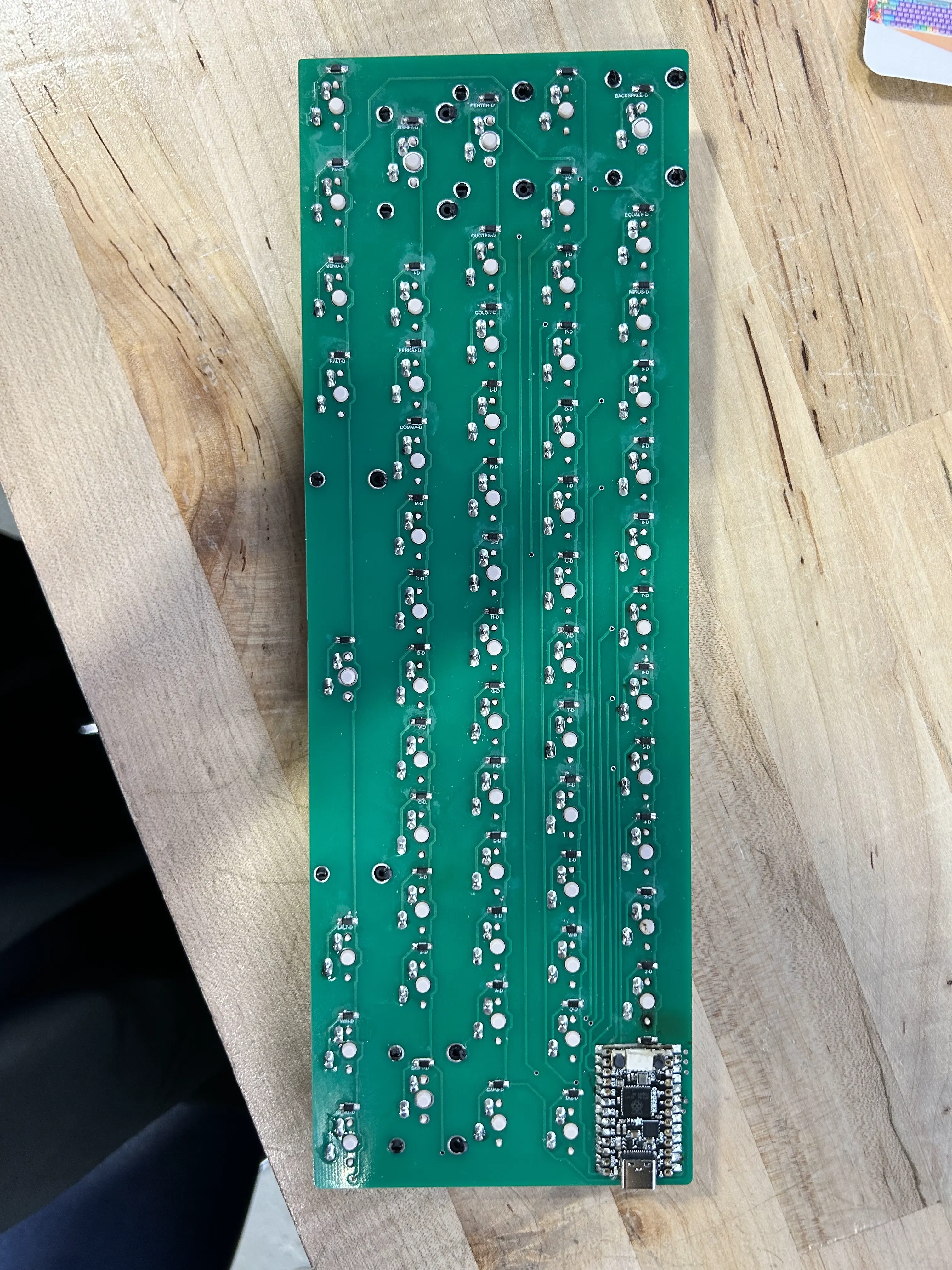 full pcb back