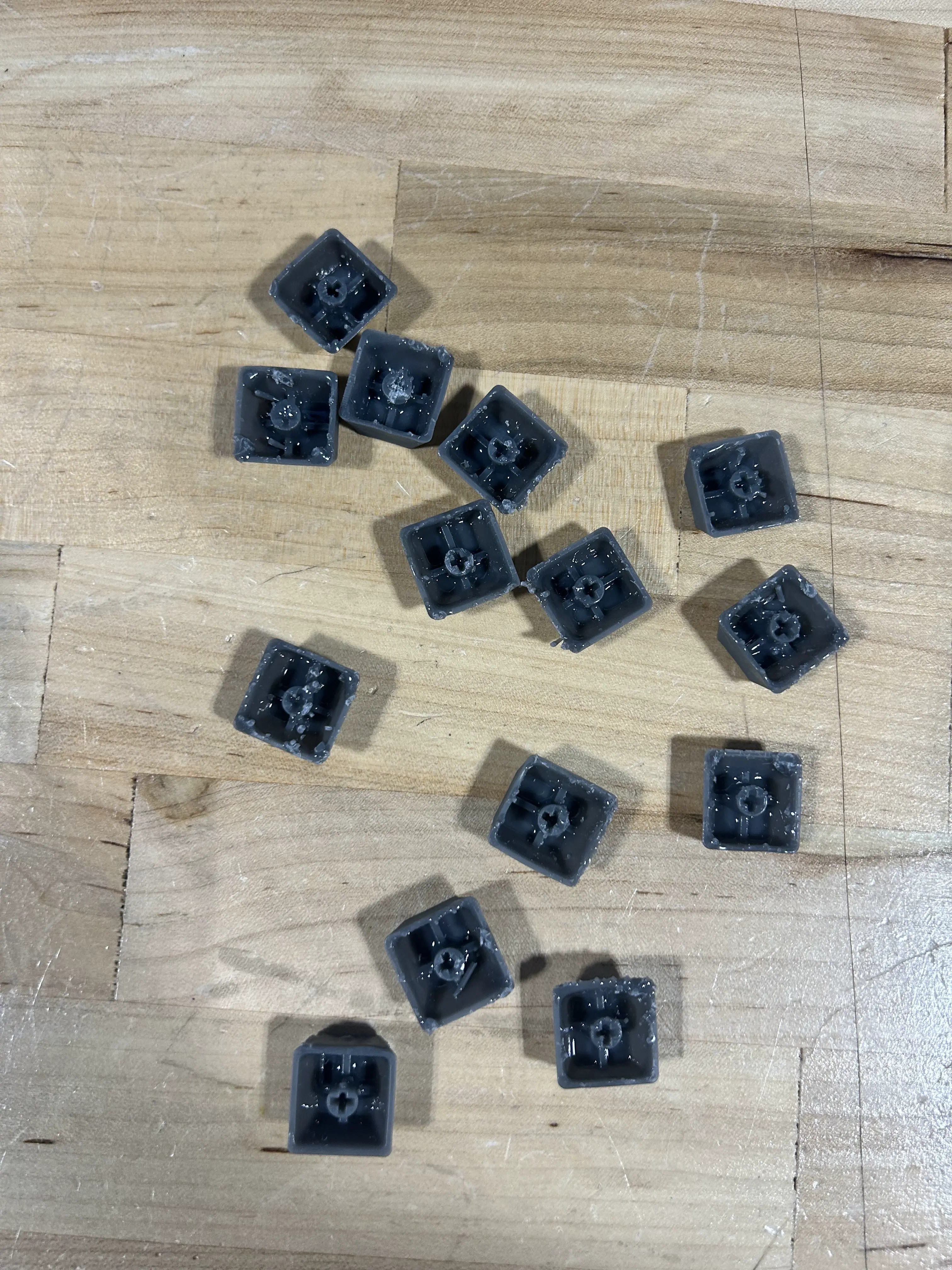 resin printing mess