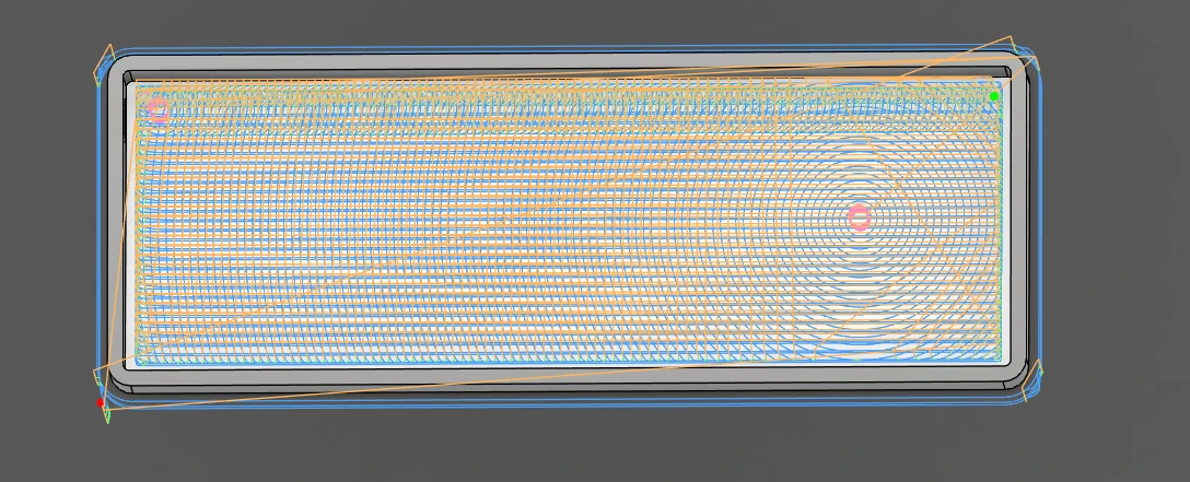 CAM toolpath progress