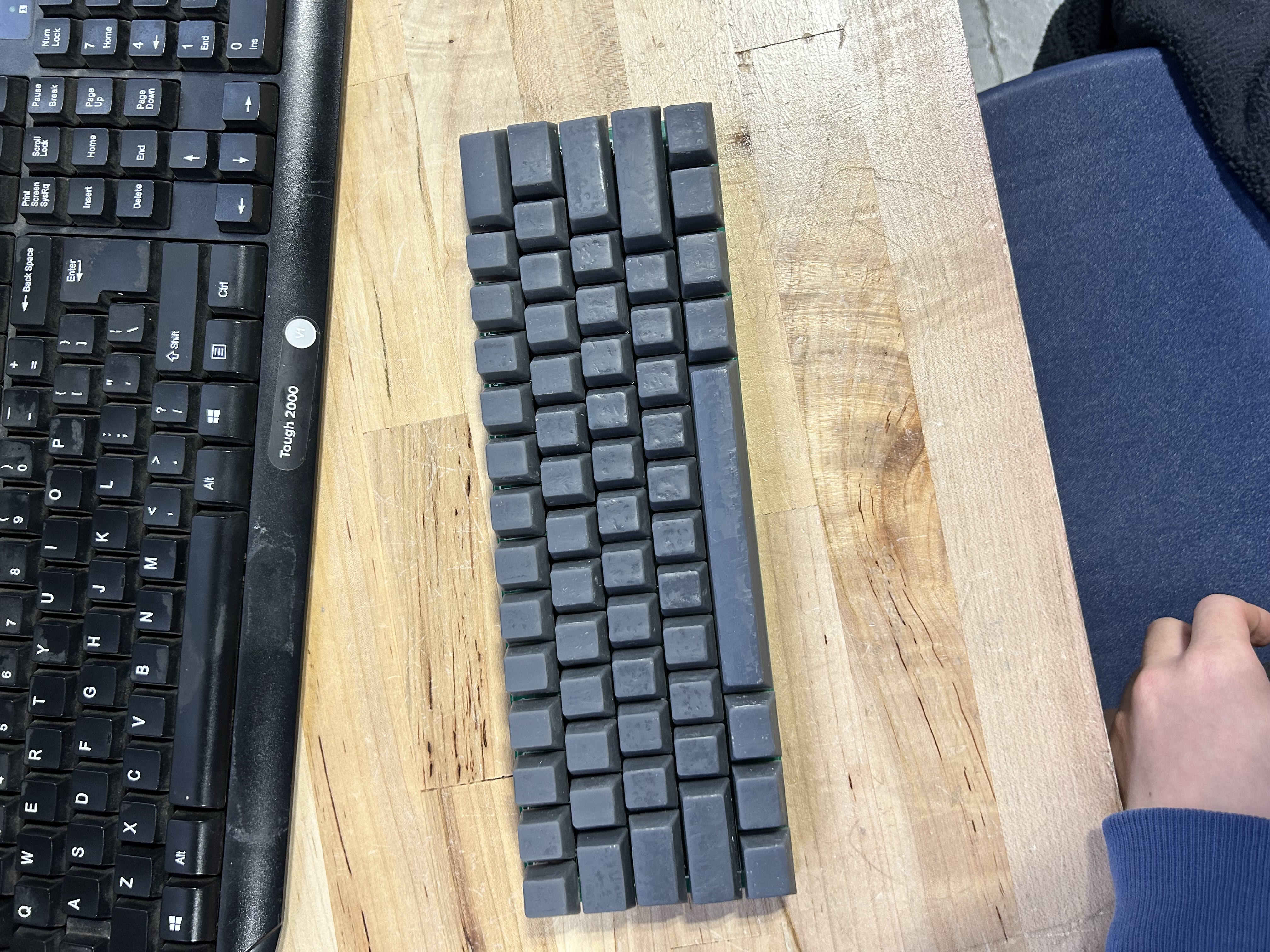 keyboard assembly progress
