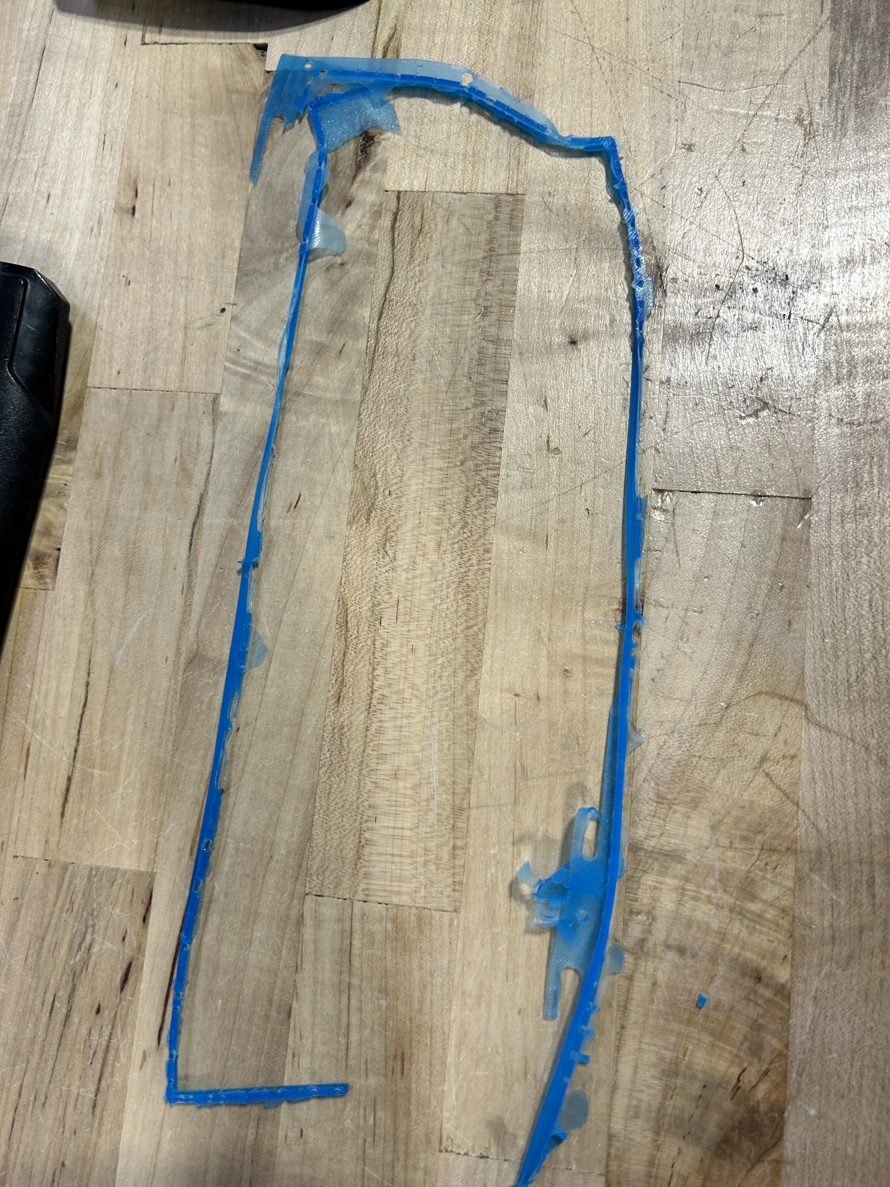 broken silicone mold results