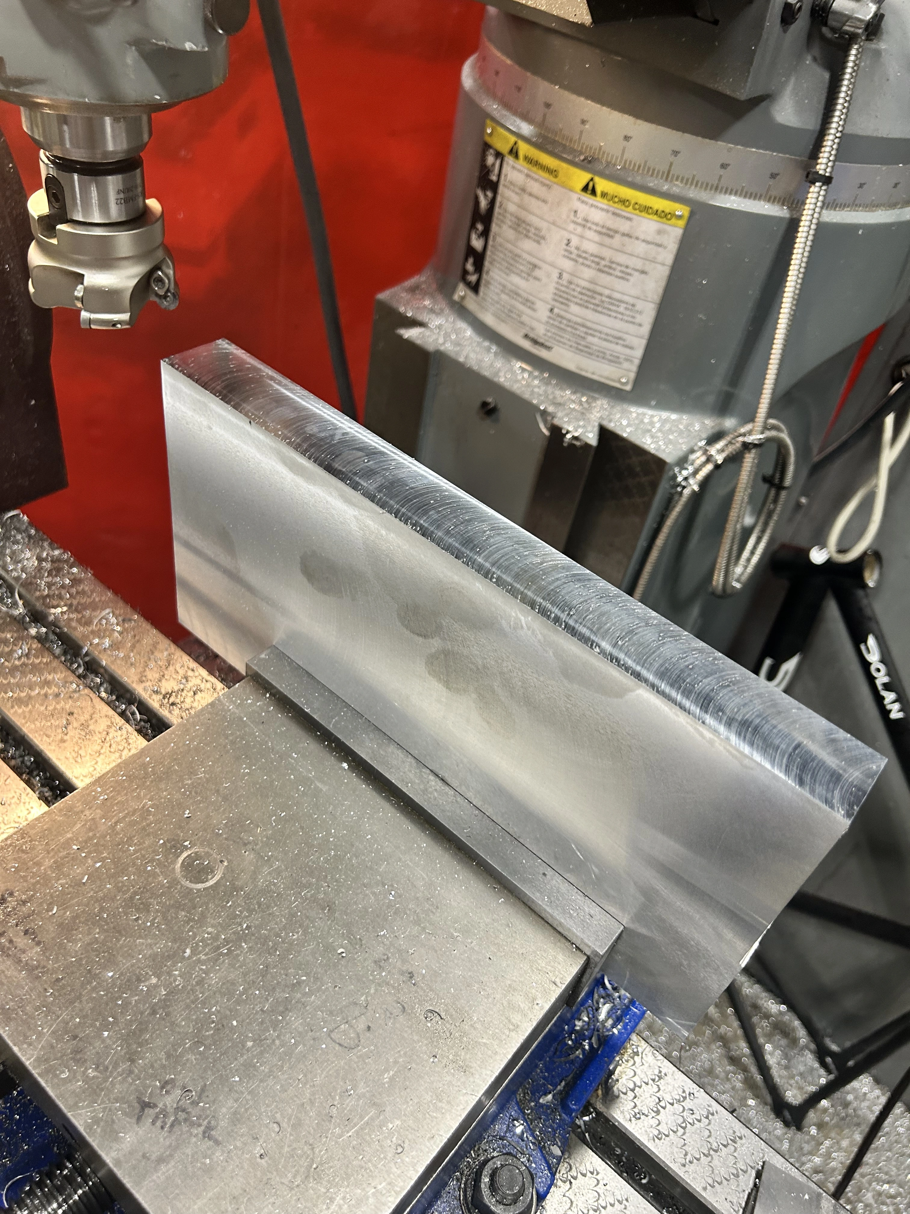 facing the stock