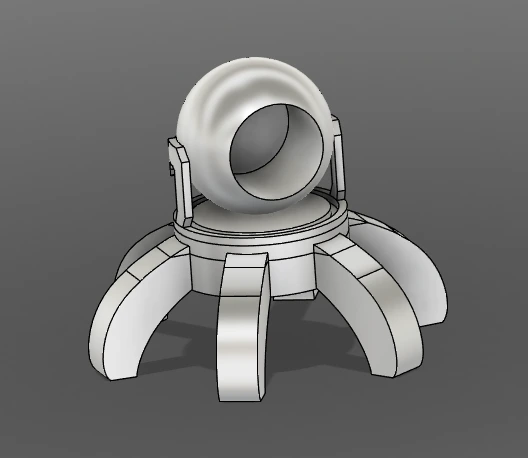 chamber trademark 3d model