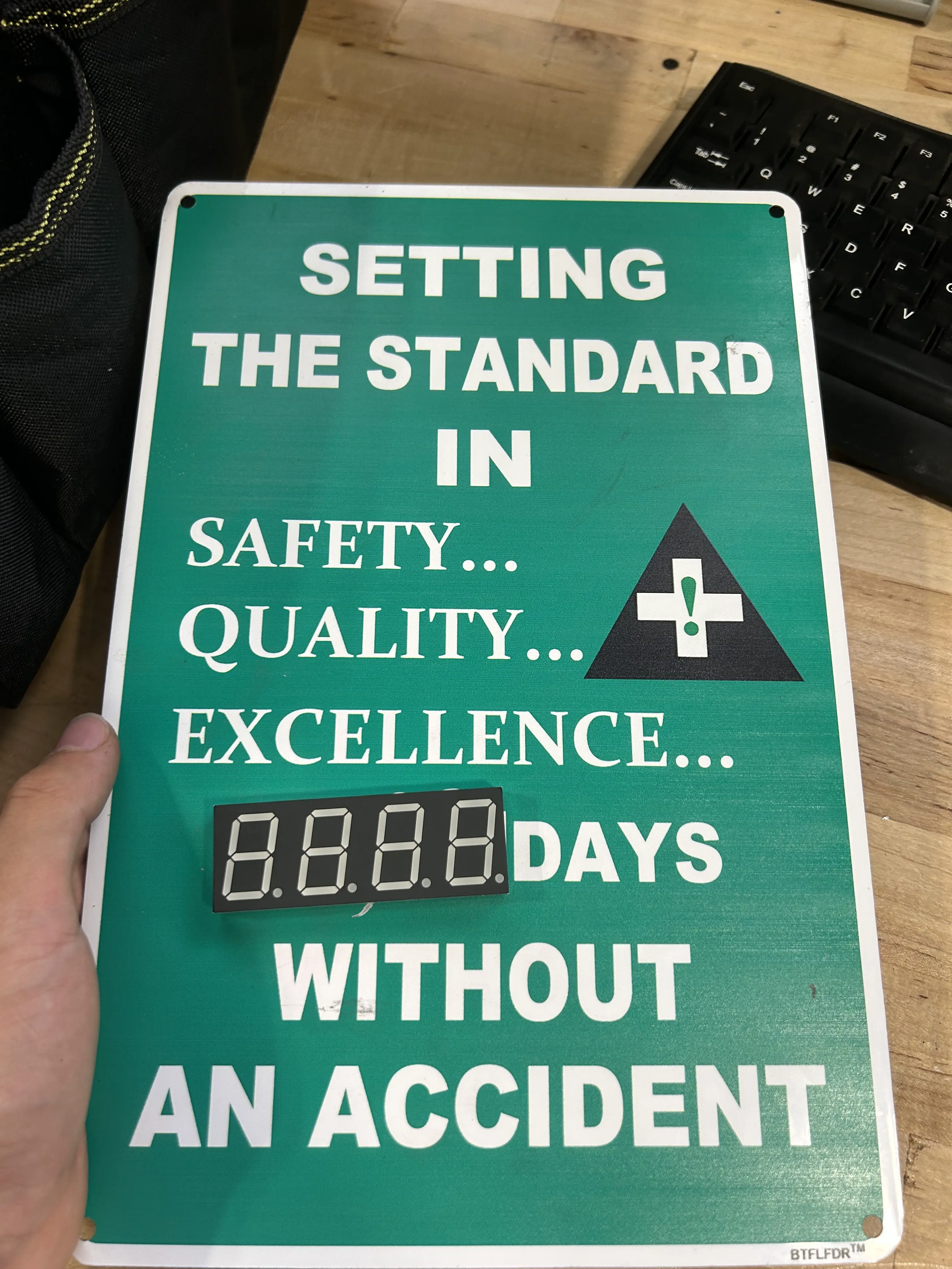 sign front