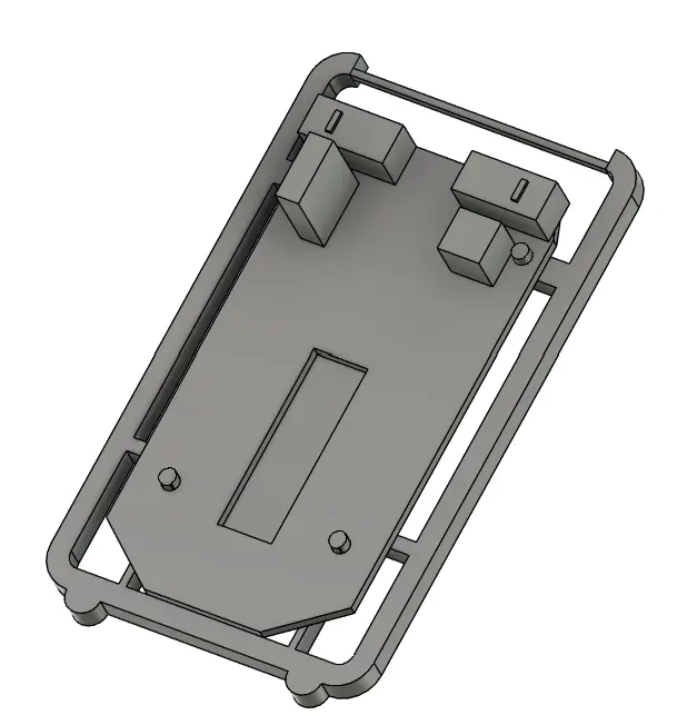 mouse frame with pcb